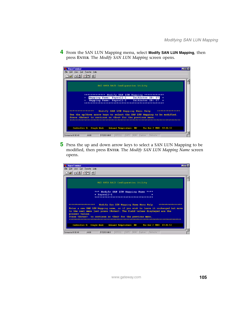 Gateway 840 VT-100 User Manual | Page 110 / 250