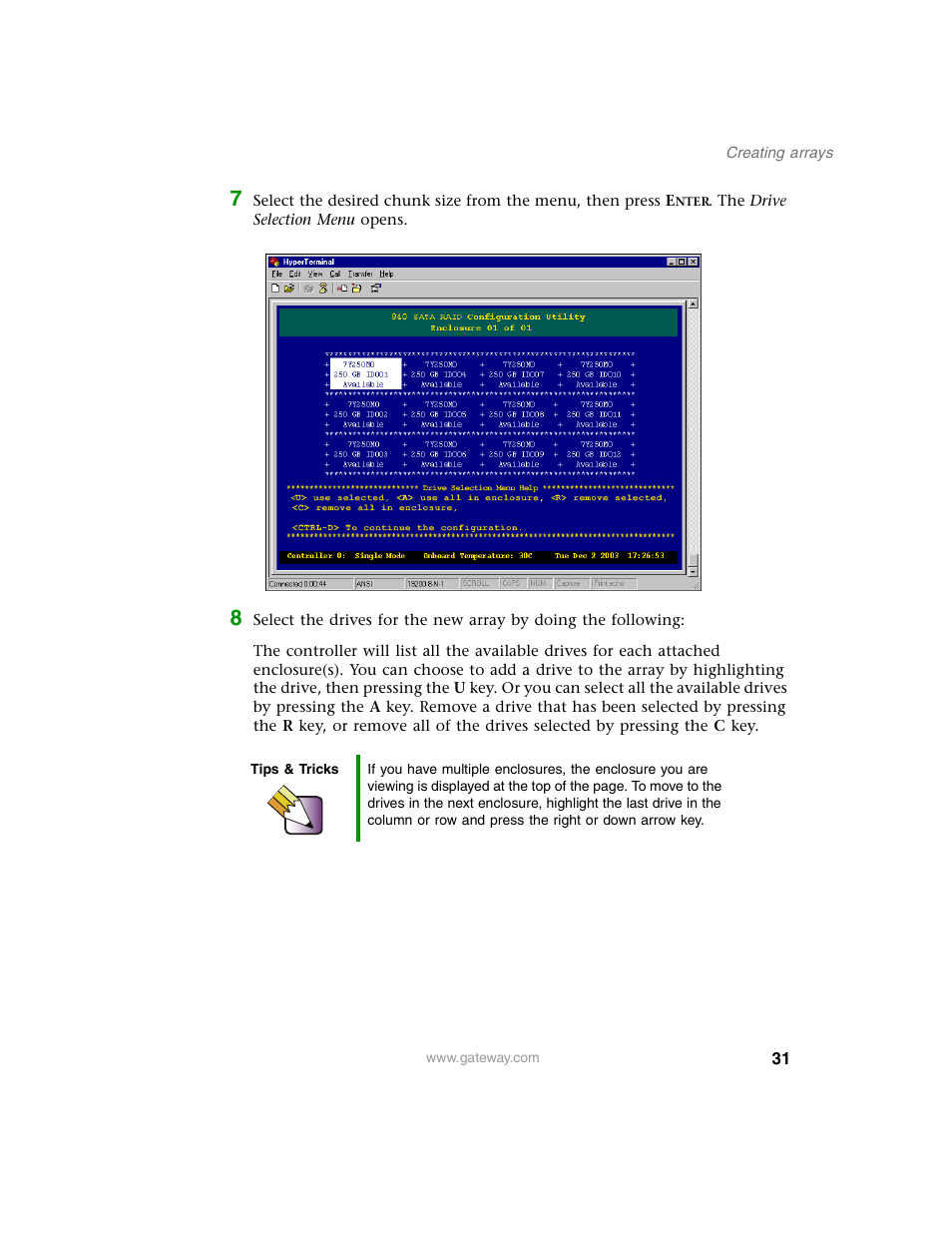 Gateway 840 VT-100 User Manual | Page 36 / 250