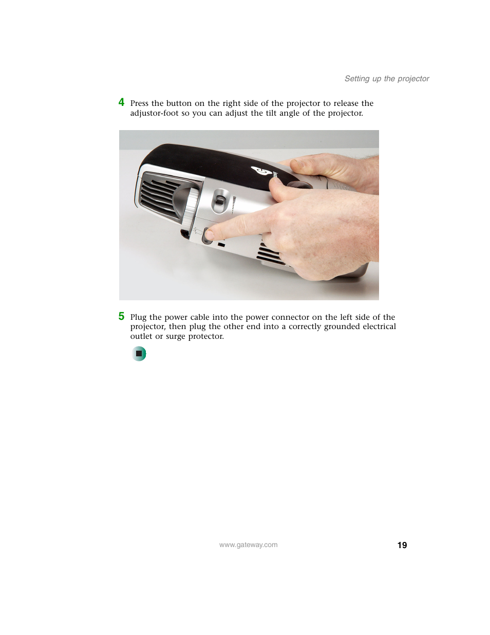 Gateway 210 User Manual | Page 23 / 58
