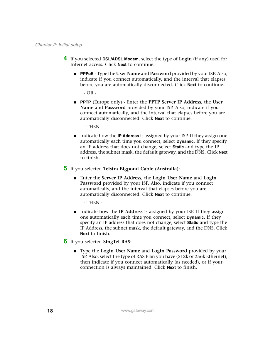 Gateway WBR-100 User Manual | Page 21 / 90
