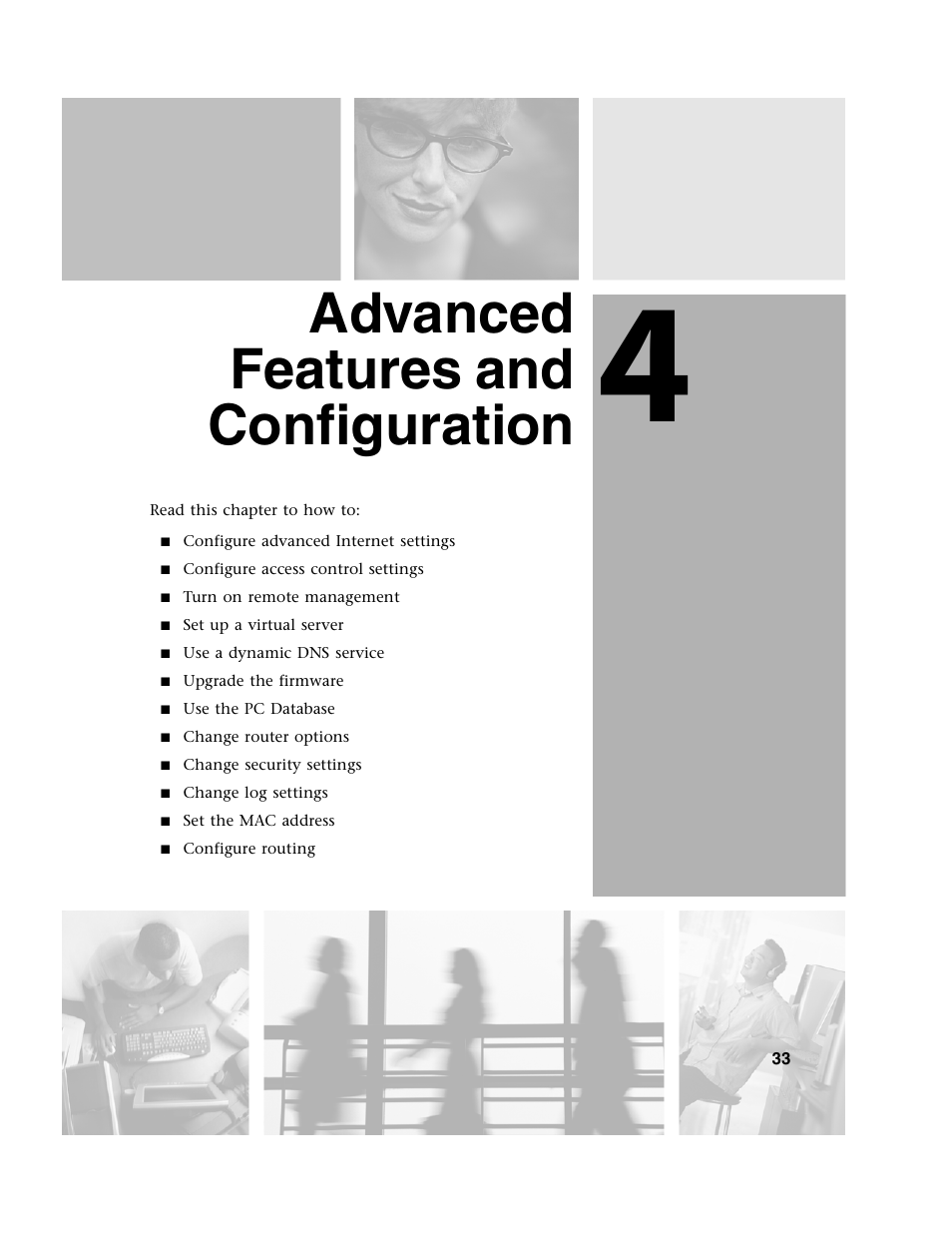 Advanced features and configuration | Gateway WBR-100 User Manual | Page 36 / 90