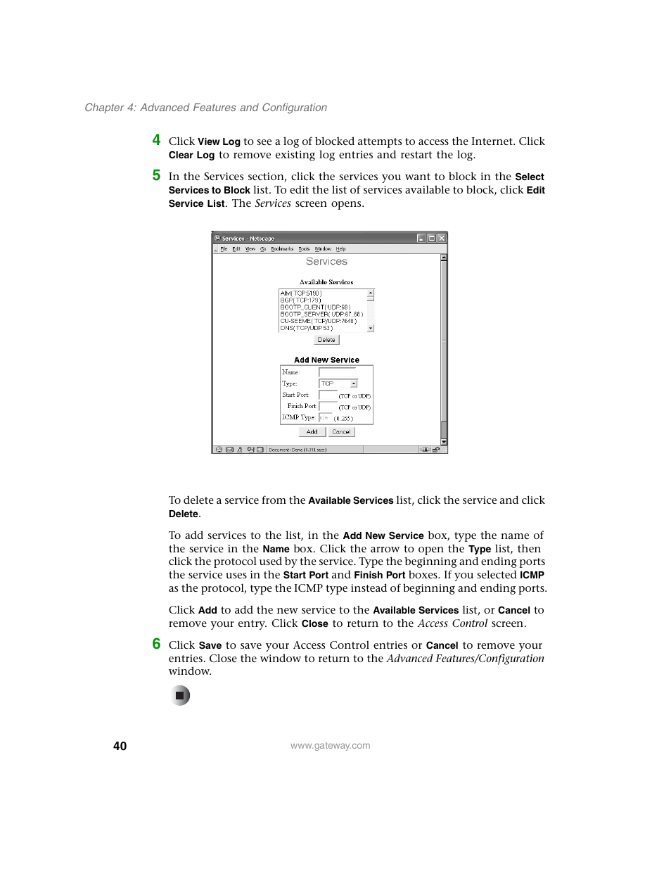 Gateway WBR-100 User Manual | Page 43 / 90