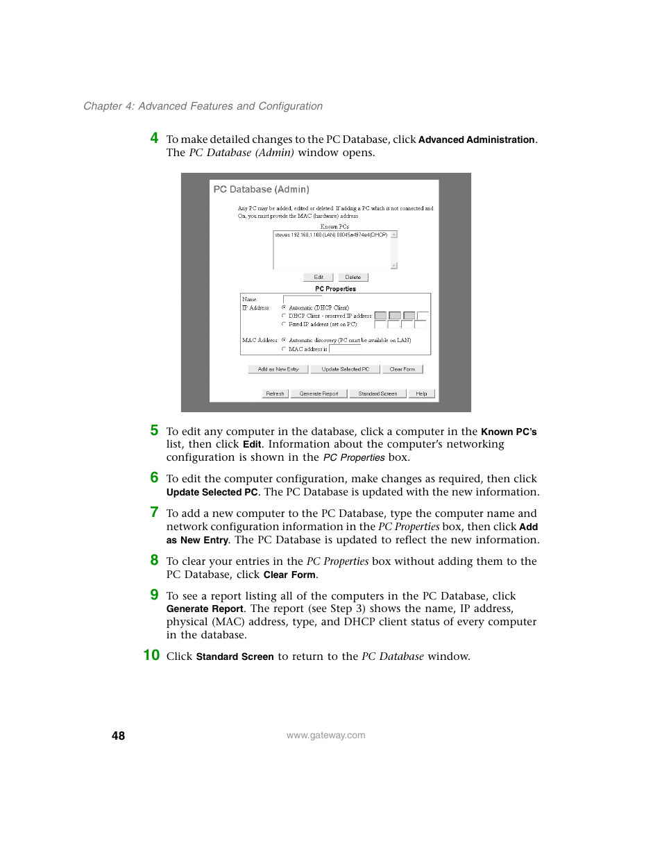 Gateway WBR-100 User Manual | Page 51 / 90