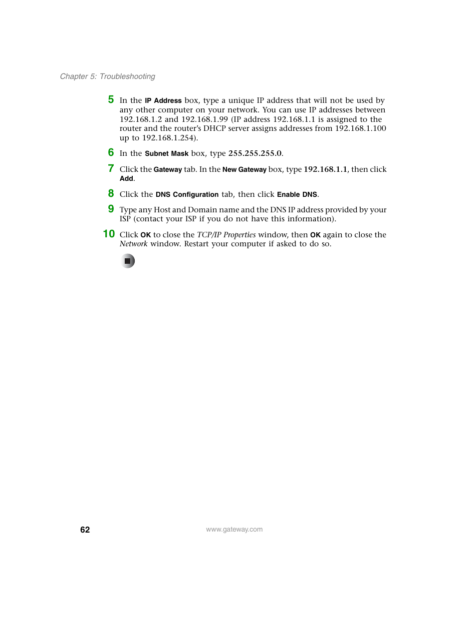 Gateway WBR-100 User Manual | Page 65 / 90