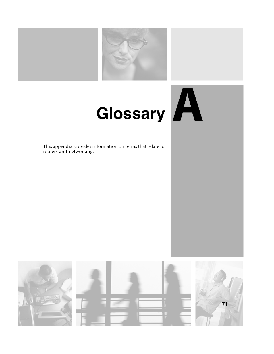 Glossary | Gateway WBR-100 User Manual | Page 74 / 90
