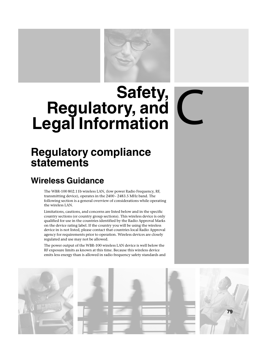 Safety, regulatory, and legal information | Gateway WBR-100 User Manual | Page 82 / 90