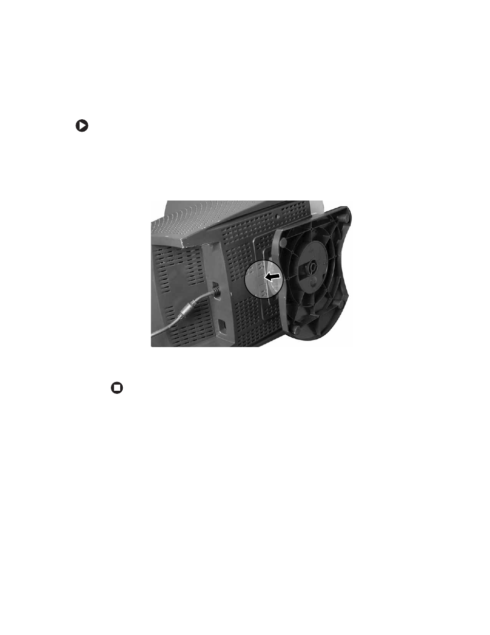 Removing the base, To remove the base | Gateway VX930 User Manual | Page 9 / 34