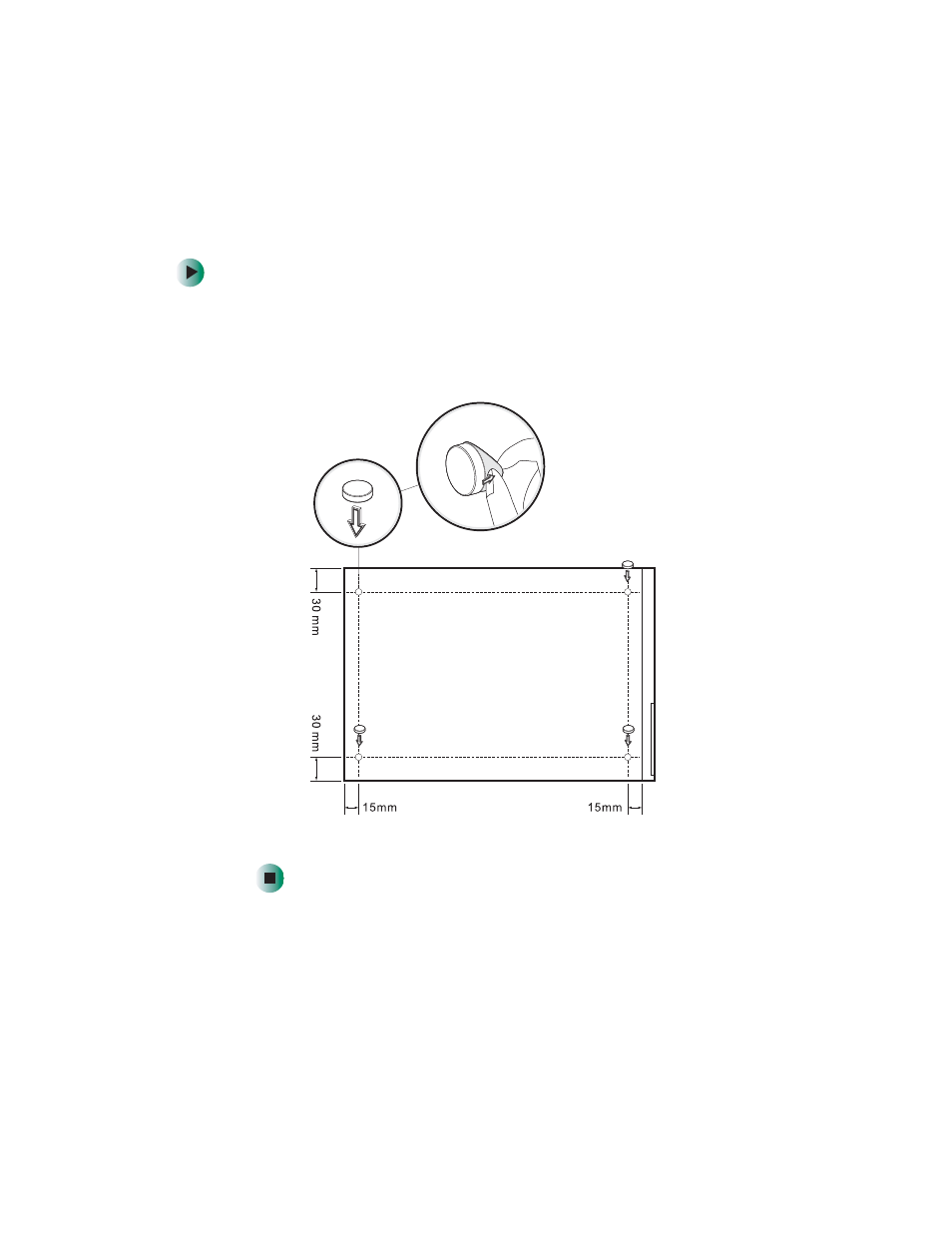 Installing on a table top, To install the nas on a table top, Installing on a table top” on | Gateway 860 User Manual | Page 23 / 96