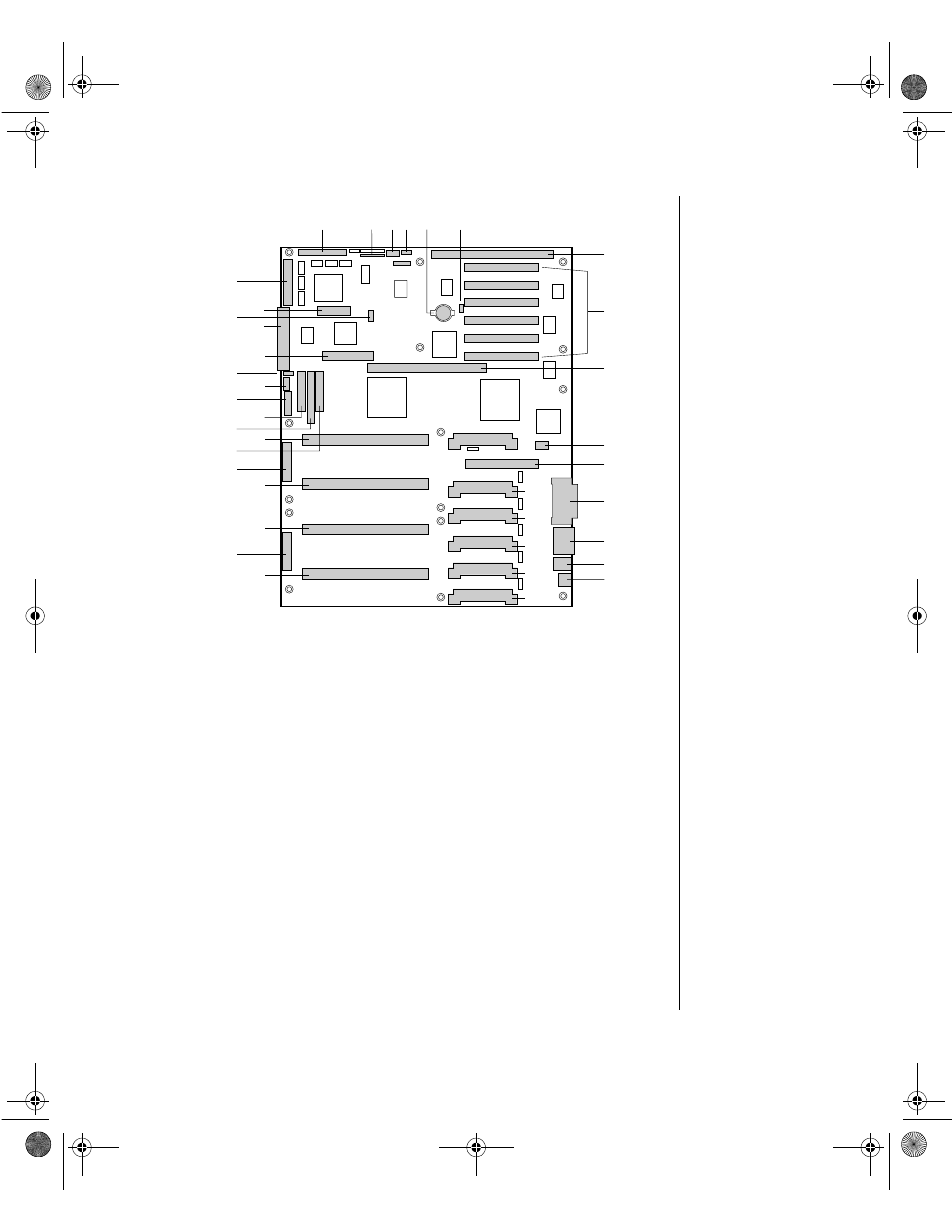 Figure 3, Figure 3: system board components and connectors | Gateway ALR 9200 User Manual | Page 23 / 226