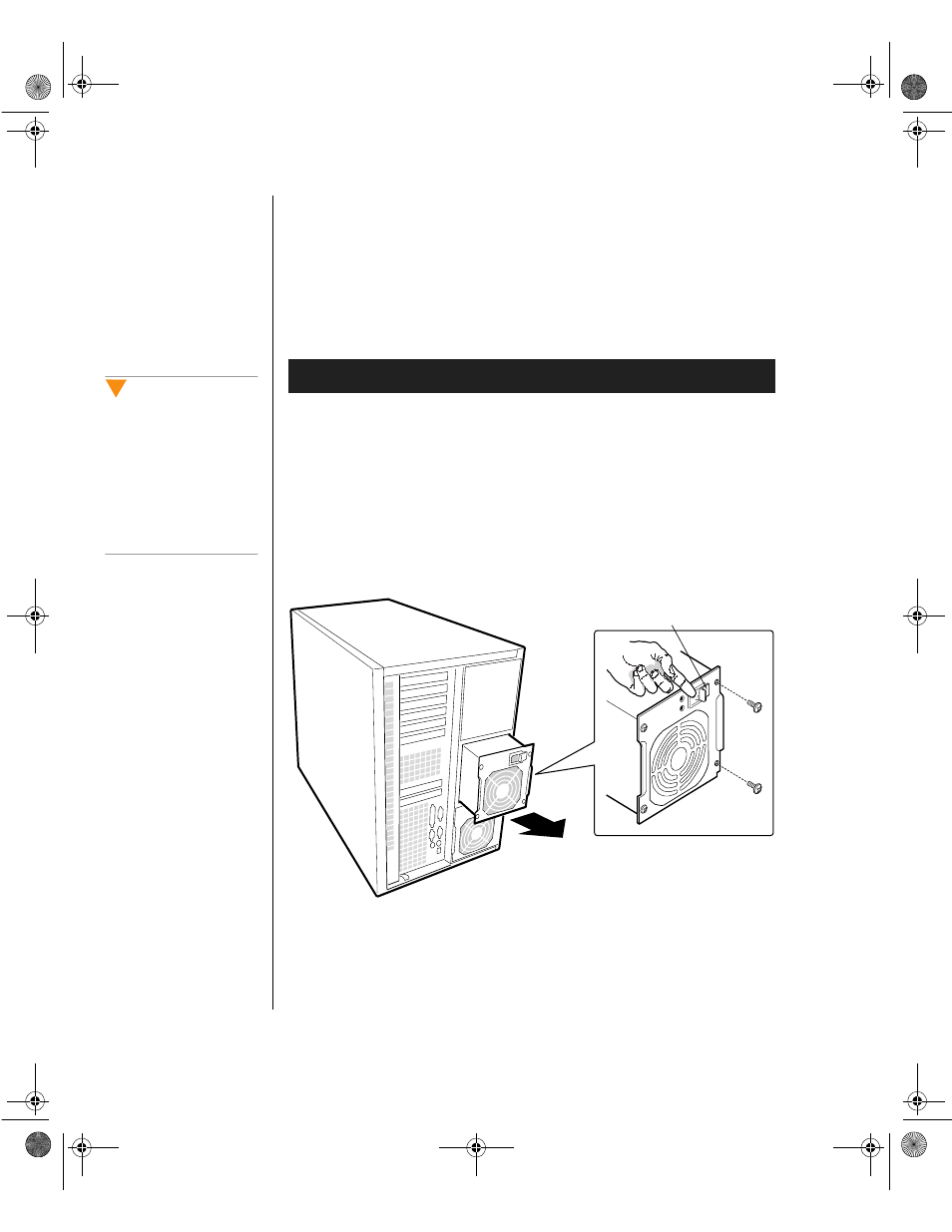 Removing a power supply module | Gateway ALR 9200 User Manual | Page 78 / 226