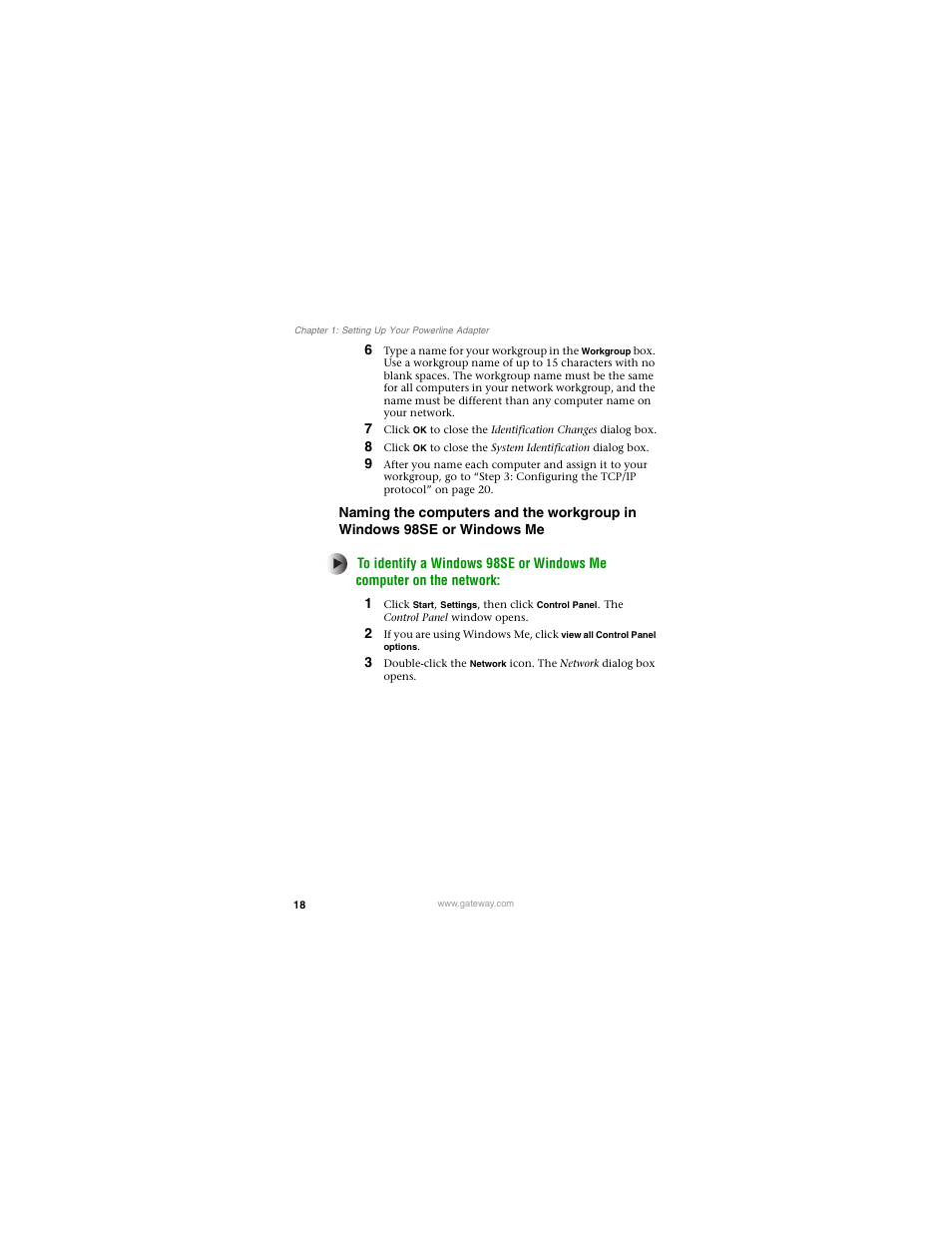 Gateway PLU-300 User Manual | Page 22 / 68