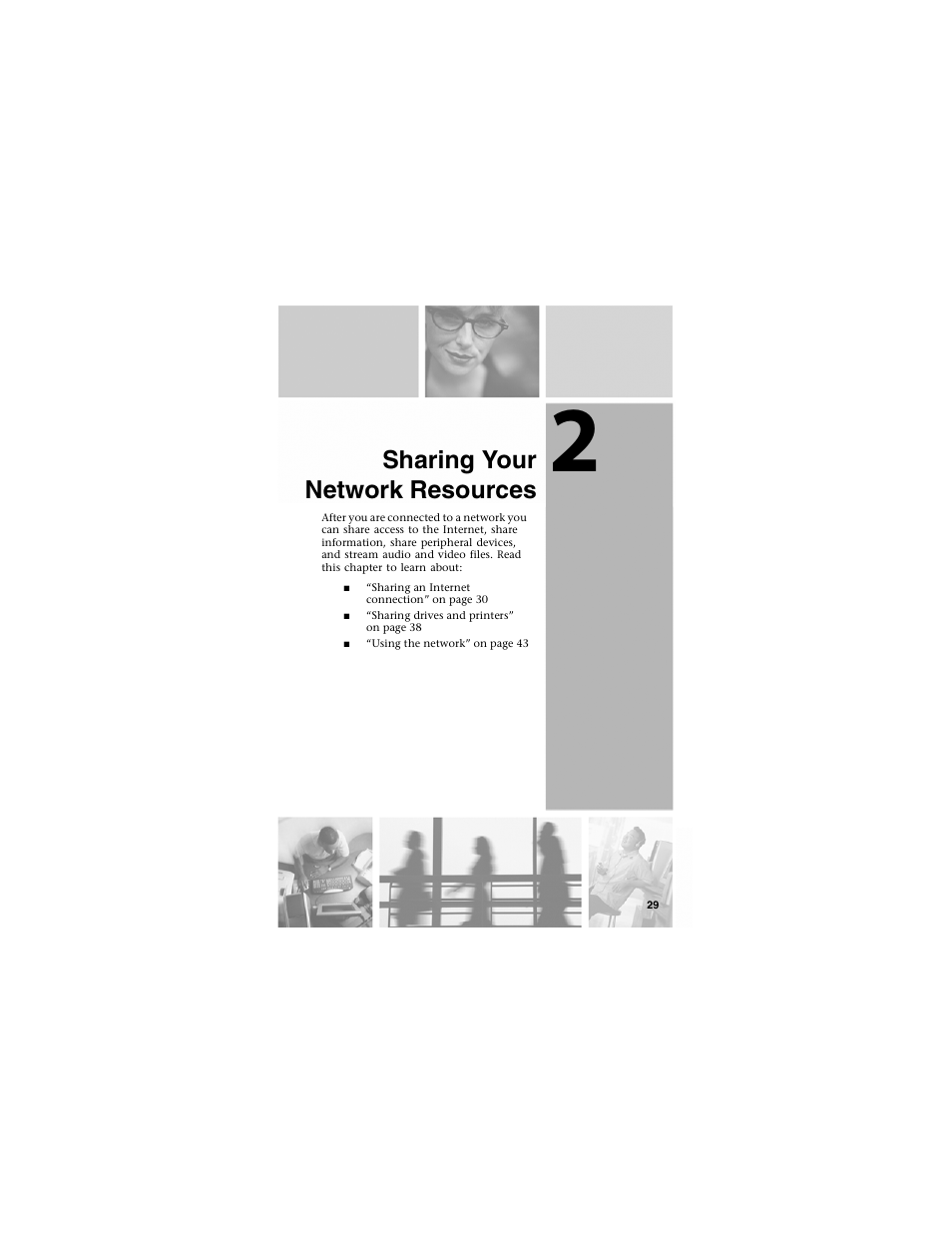 Sharing your network resources | Gateway PLU-300 User Manual | Page 33 / 68