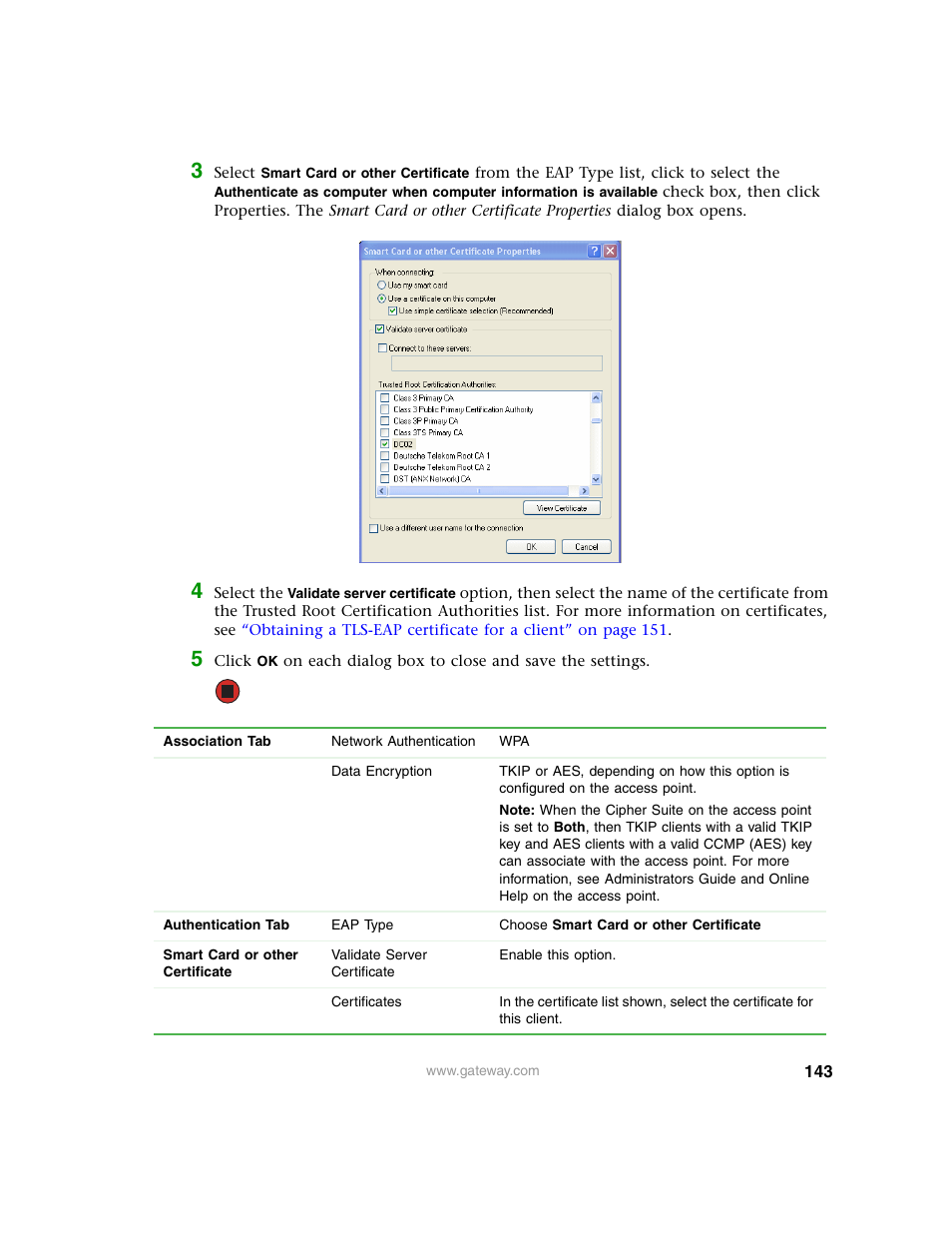 Gateway 7001 Series User Manual | Page 148 / 218
