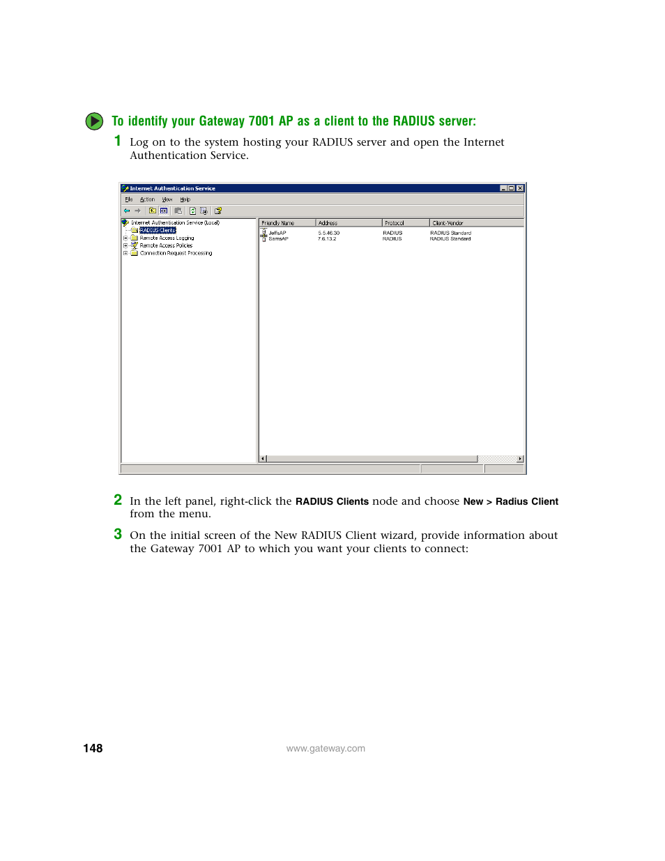 Gateway 7001 Series User Manual | Page 153 / 218