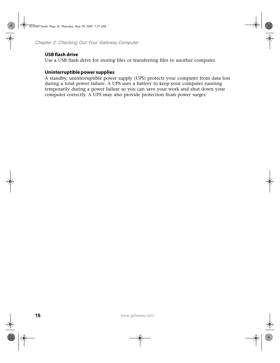 Gateway E-2500D User Manual | Page 21 / 110