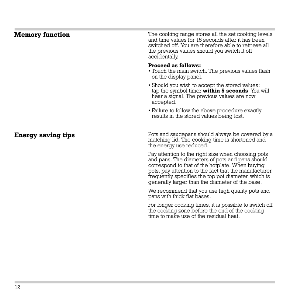 Gaggenau CK 481-6 User Manual | Page 13 / 31