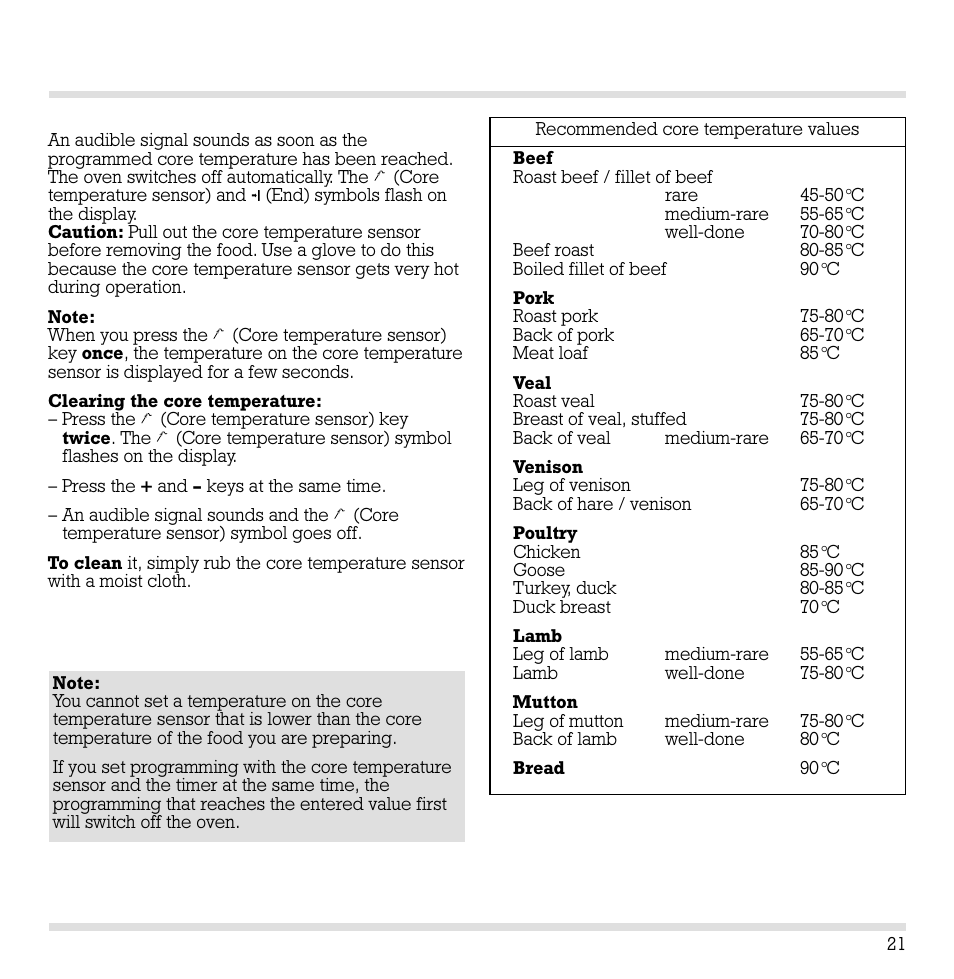 Gaggenau ED221 User Manual | Page 22 / 46