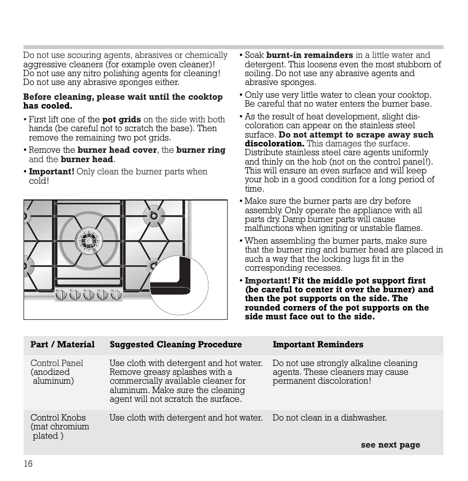 Gaggenau KG 291 CA User Manual | Page 17 / 31