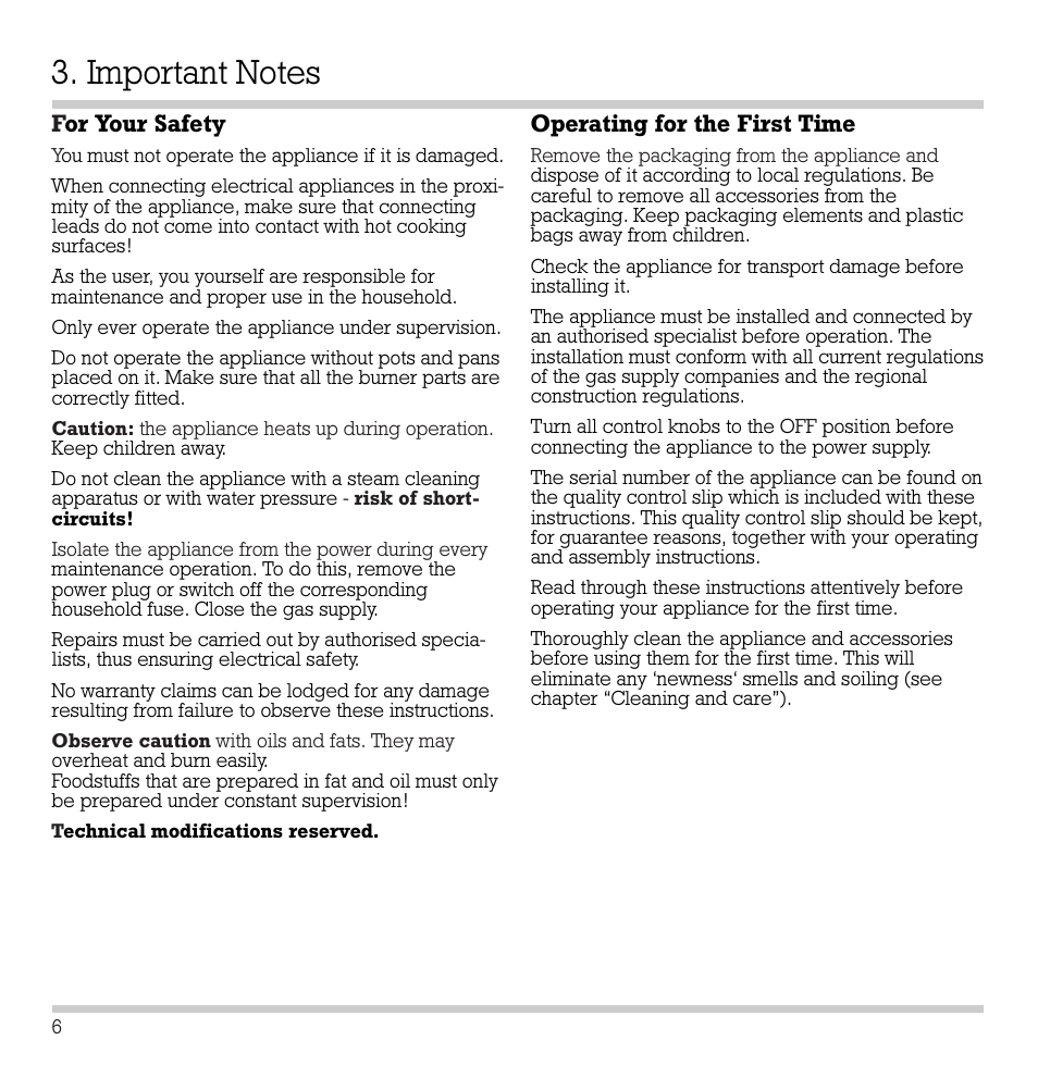 Gaggenau KG 291 CA User Manual | Page 7 / 31