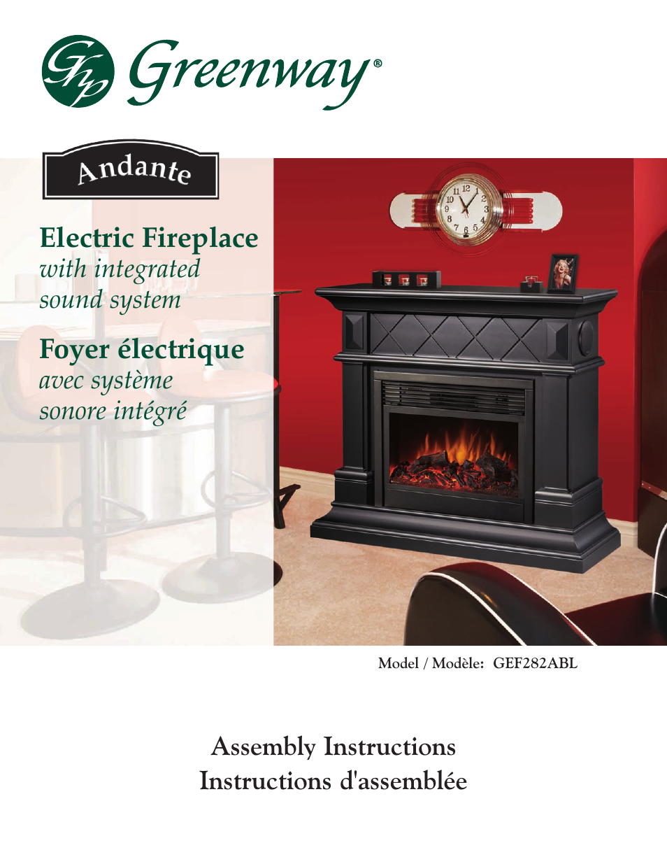 Greenway Home Products GEF282ABL User Manual | 7 pages