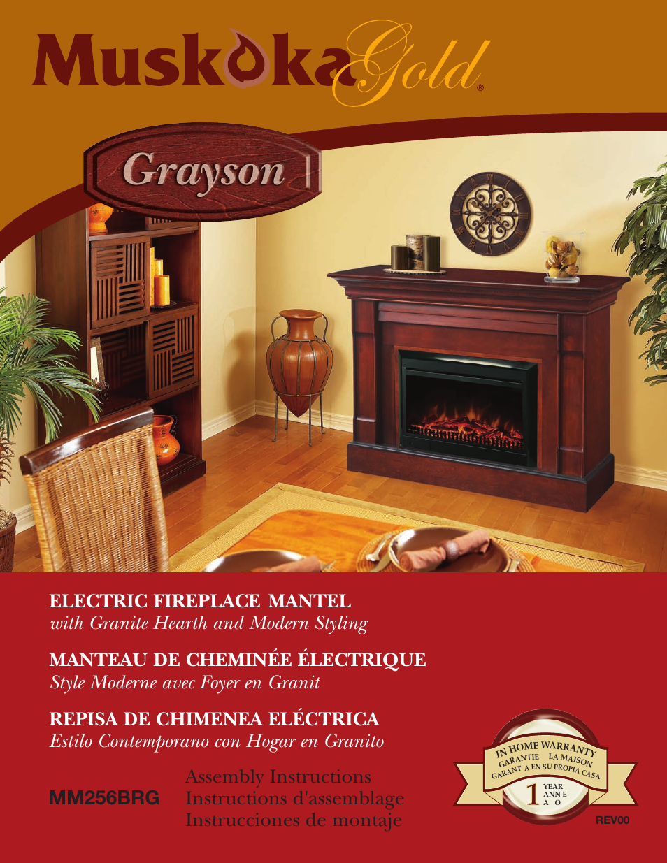 Greenway Home Products MM256BRG User Manual | 5 pages