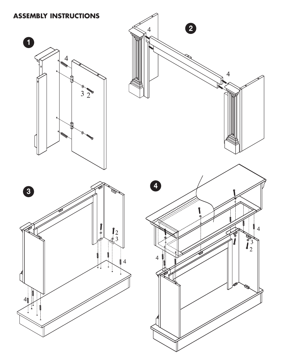 Greenway Home Products Muskoka MM254W User Manual | Page 3 / 5