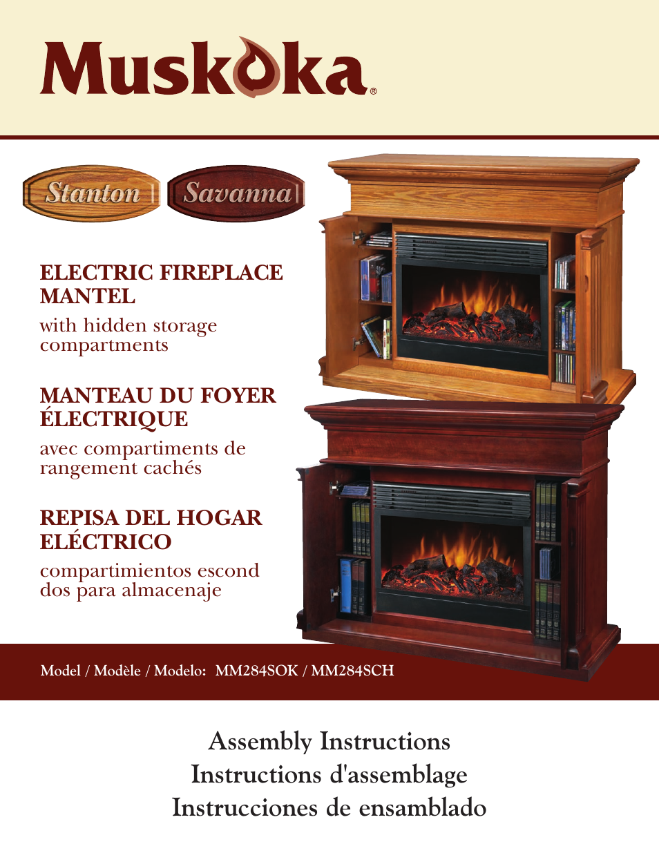 Greenway Home Products Muskoka MM284SOK User Manual | 7 pages