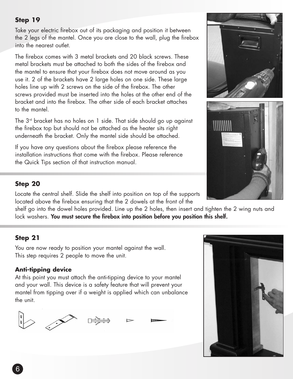 Greenway Home Products GEF252AEE User Manual | Page 7 / 9