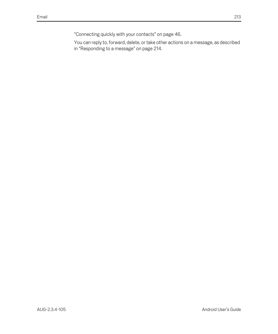 Google ANDROID 2.3.4 User Manual | Page 213 / 384