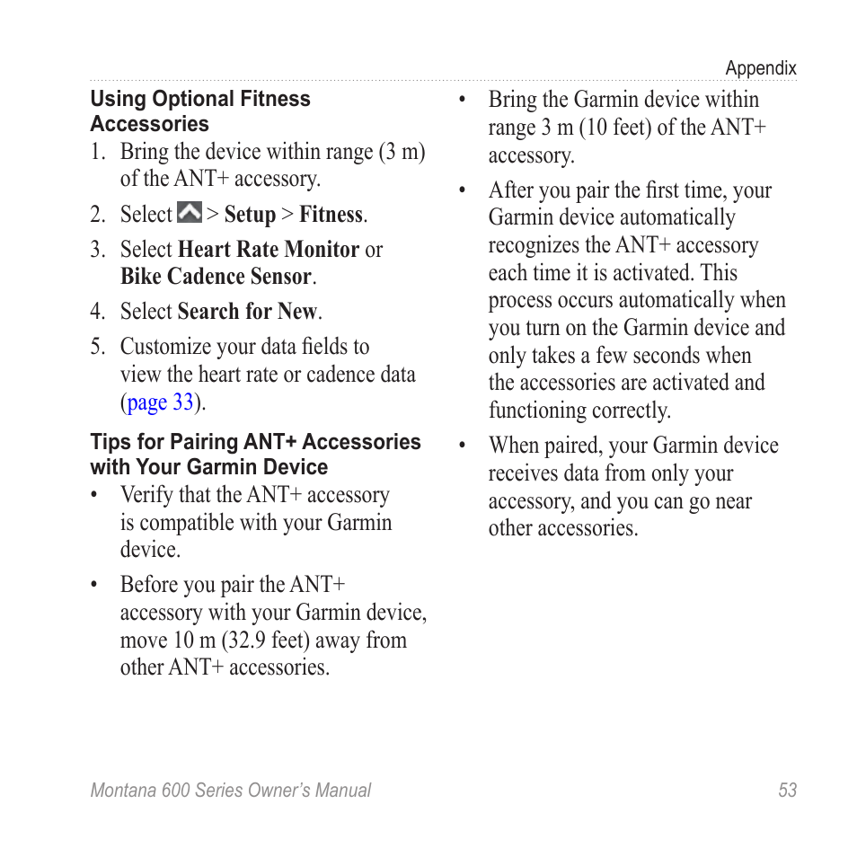 Garmin montana 600 User Manual | Page 57 / 70