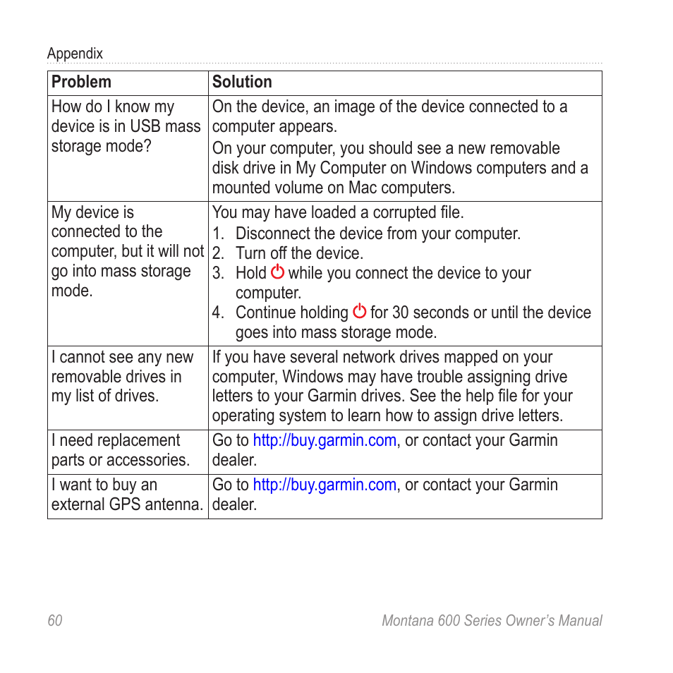 Garmin montana 600 User Manual | Page 64 / 70
