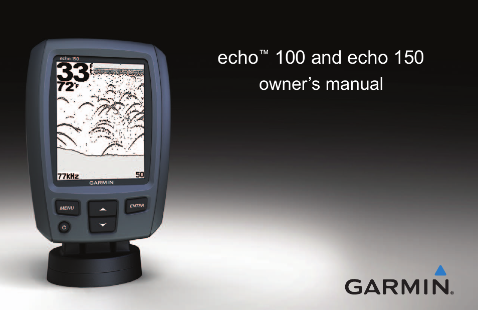 Garmin echo 100 User Manual | 12 pages