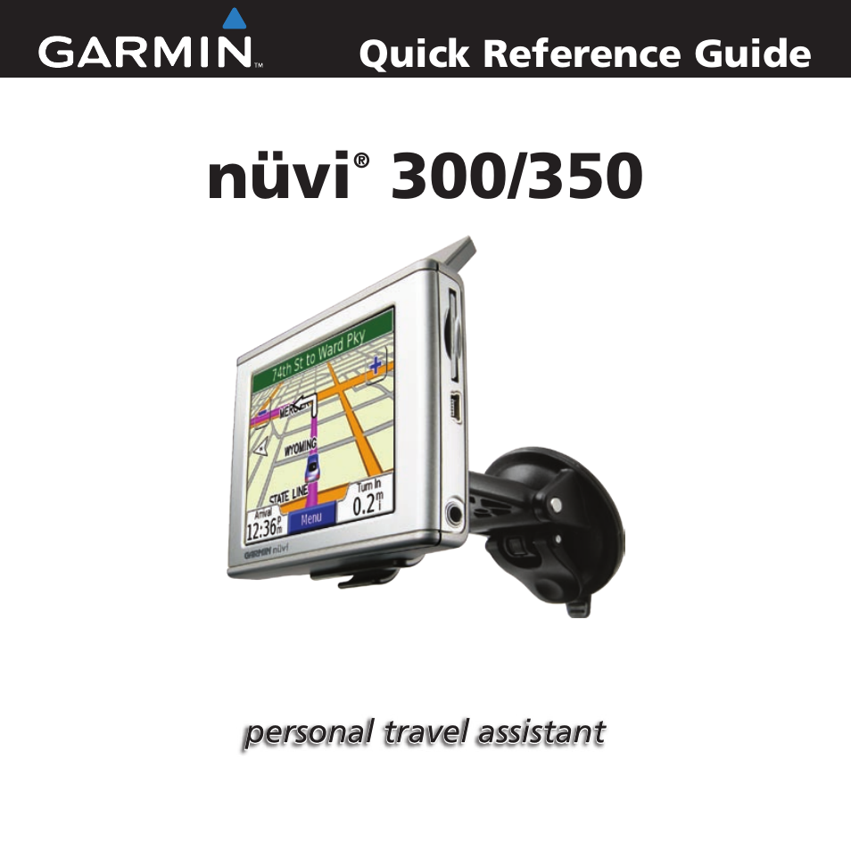 English, Nüvi | Garmin nuvi 350 EN User Manual | Page 3 / 92
