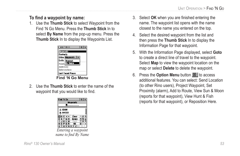 Garmin rino130 User Manual | Page 59 / 132