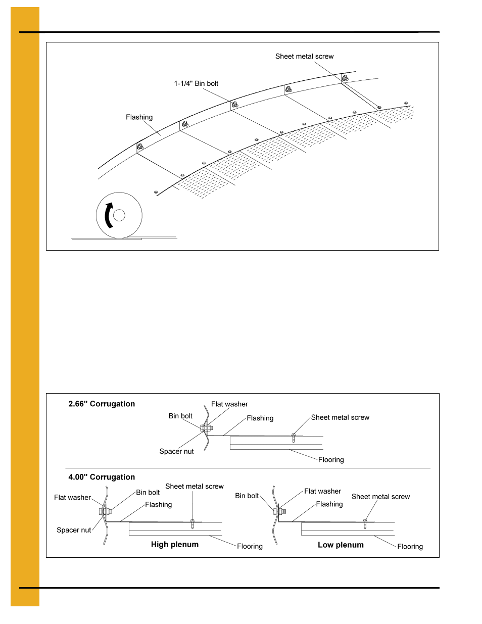 Flashing installation, Chapter 4 flashing installation, Grain systems formed flashing installation | GSI Outdoors PNEG-214 User Manual | Page 12 / 38