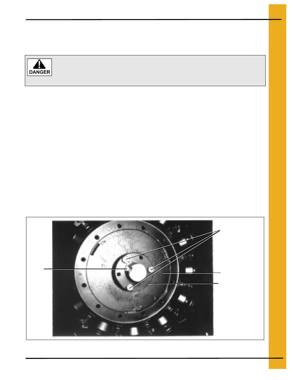 Fan propeller removal and installation, Threaded bushing holes, Clearance holes | GSI Outdoors 100 SERIES DRYER PNEG-552 User Manual | Page 37 / 64