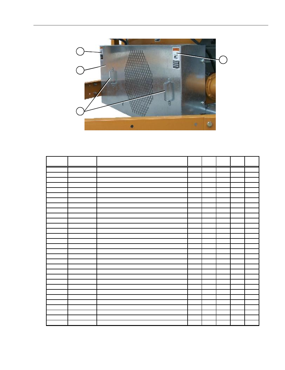 Bottom auger and metering roll drive guard, Bottom auger drive, Pneg-1447 | GSI Outdoors PNEG-1447 User Manual | Page 26 / 67