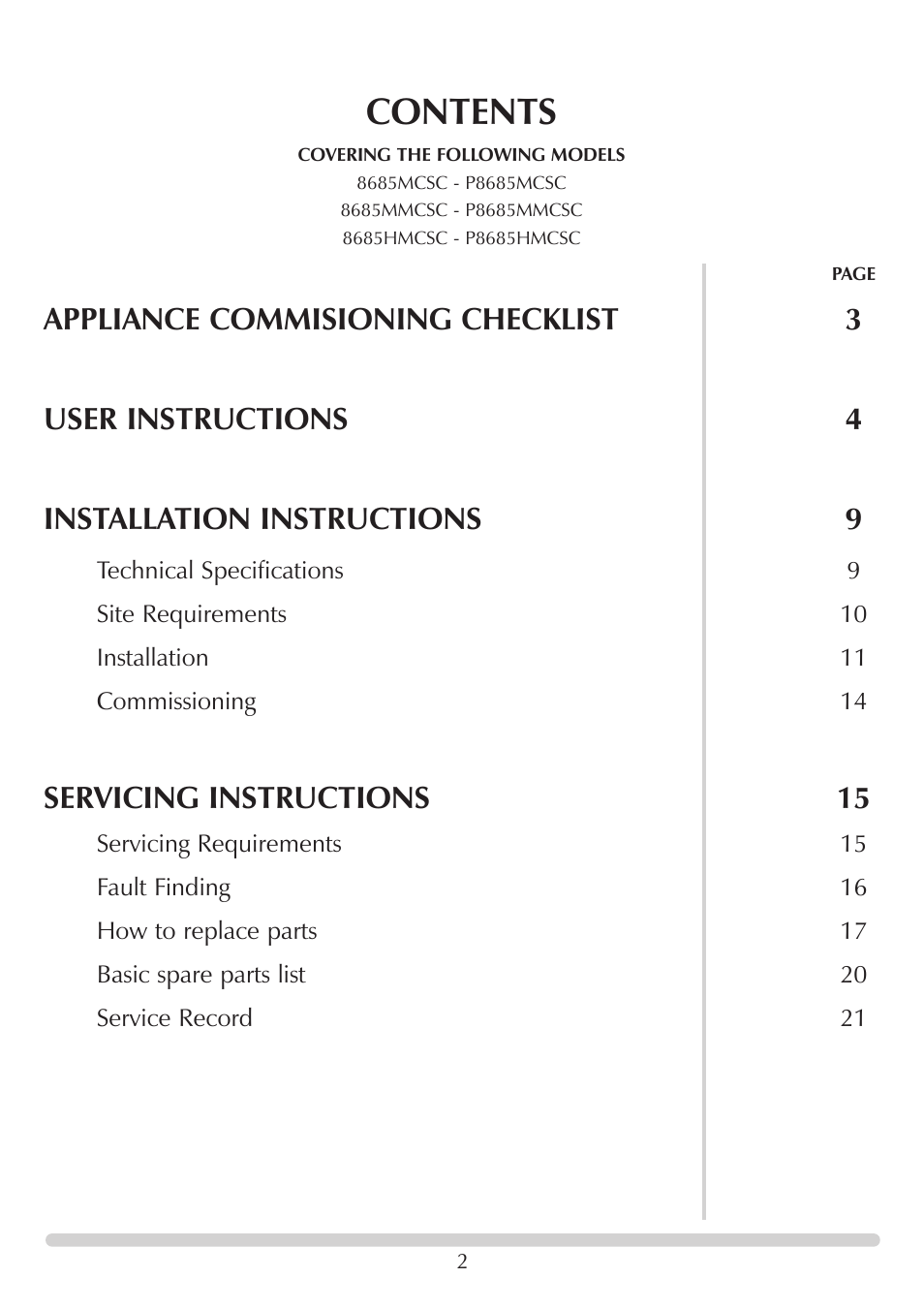 Stovax F40 User Manual | Page 2 / 24