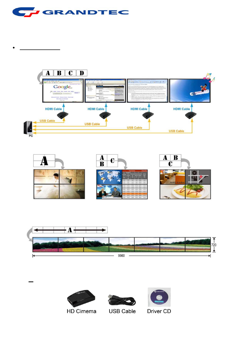 Grandtec electronic corp | GrandTec GHD-2000 User Manual | Page 4 / 4