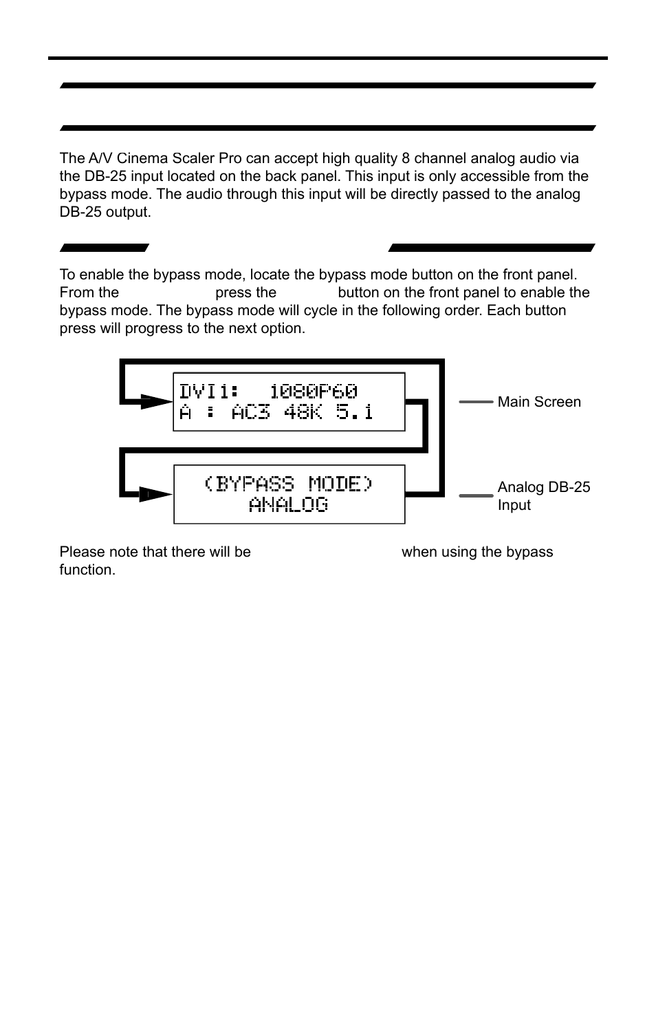 Enabling bypass mode | Gefen PRO I User Manual | Page 48 / 60