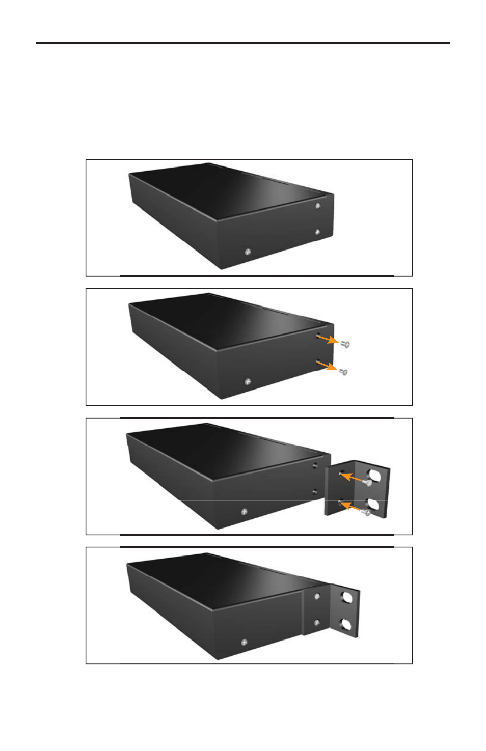 Rack mount installation | Gefen EXT-TV-MFS User Manual | Page 20 / 24