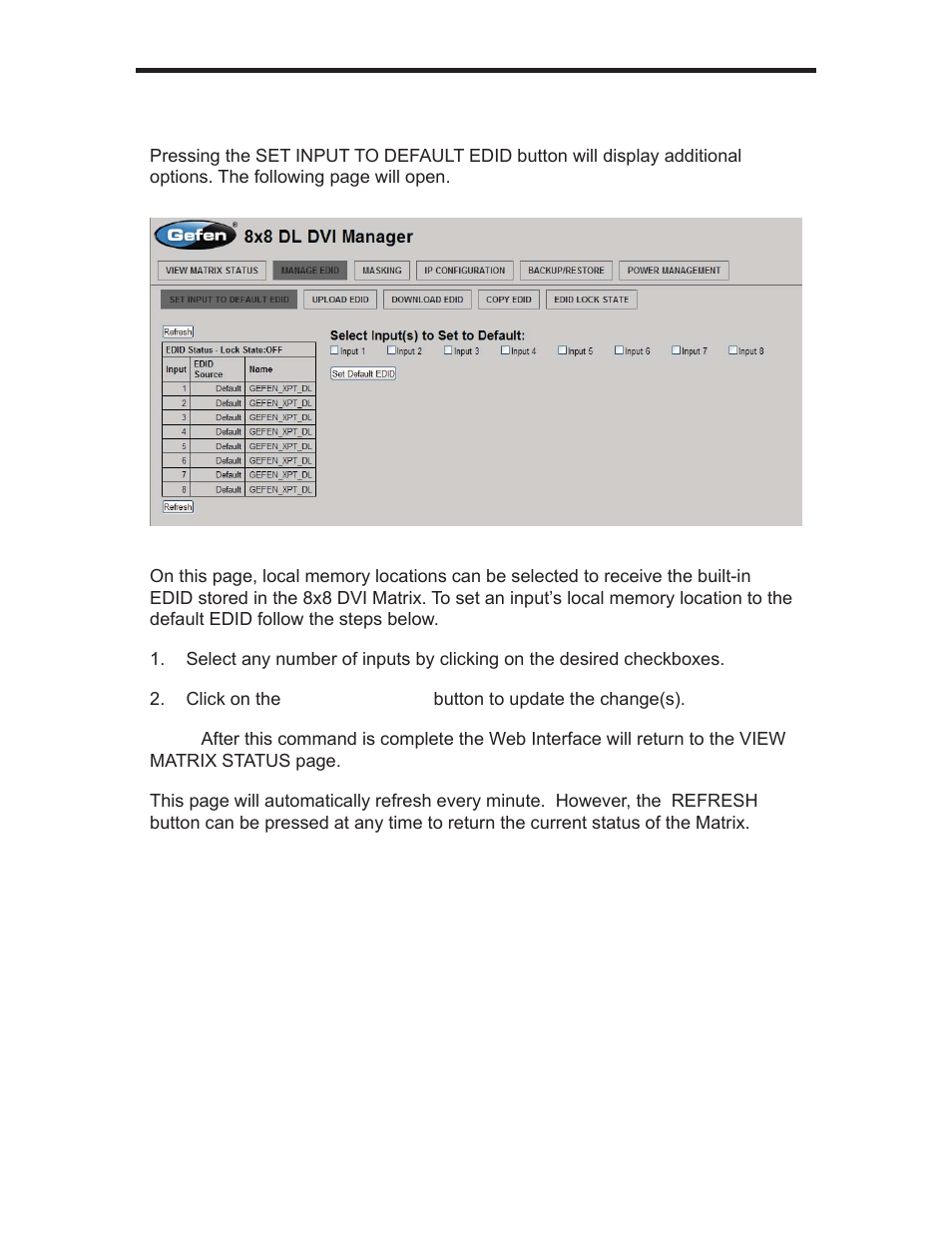 Ip control | Gefen GEF-DVIKVM-848DL User Manual | Page 36 / 49