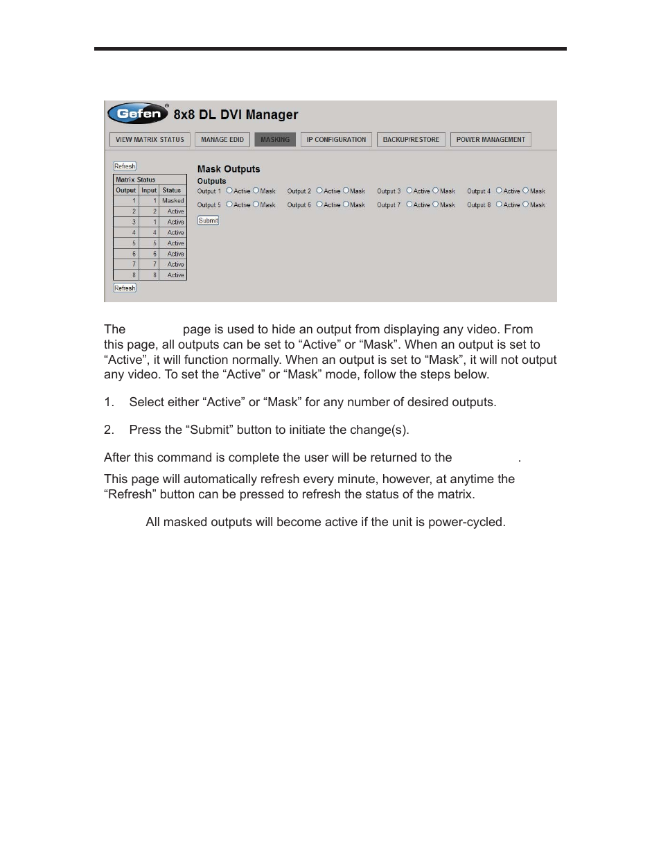 Gefen GEF-DVIKVM-848DL User Manual | Page 39 / 49
