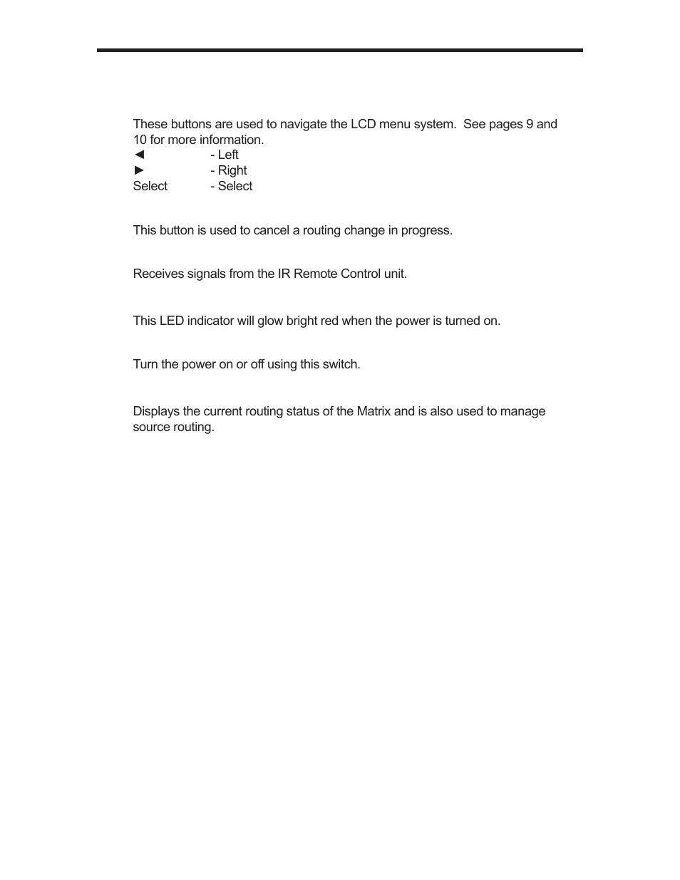 Panel descriptions | Gefen GEF-DVIKVM-848DL User Manual | Page 8 / 49