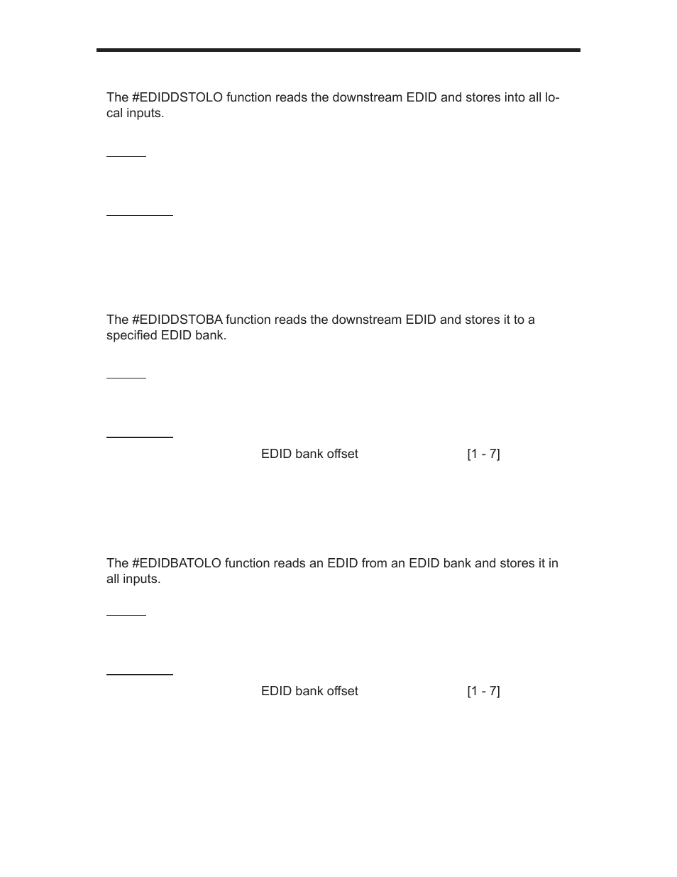 Rs-232 serial control commands | Gefen EXT-DVI-441DL User Manual | Page 18 / 31