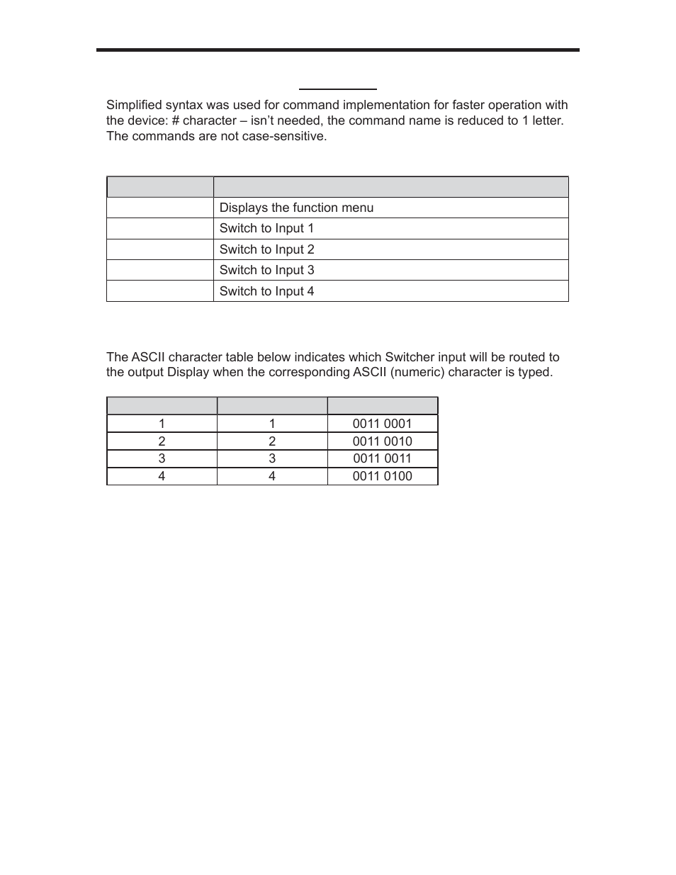 Rs-232 serial control commands | Gefen EXT-DVI-441DL User Manual | Page 23 / 31