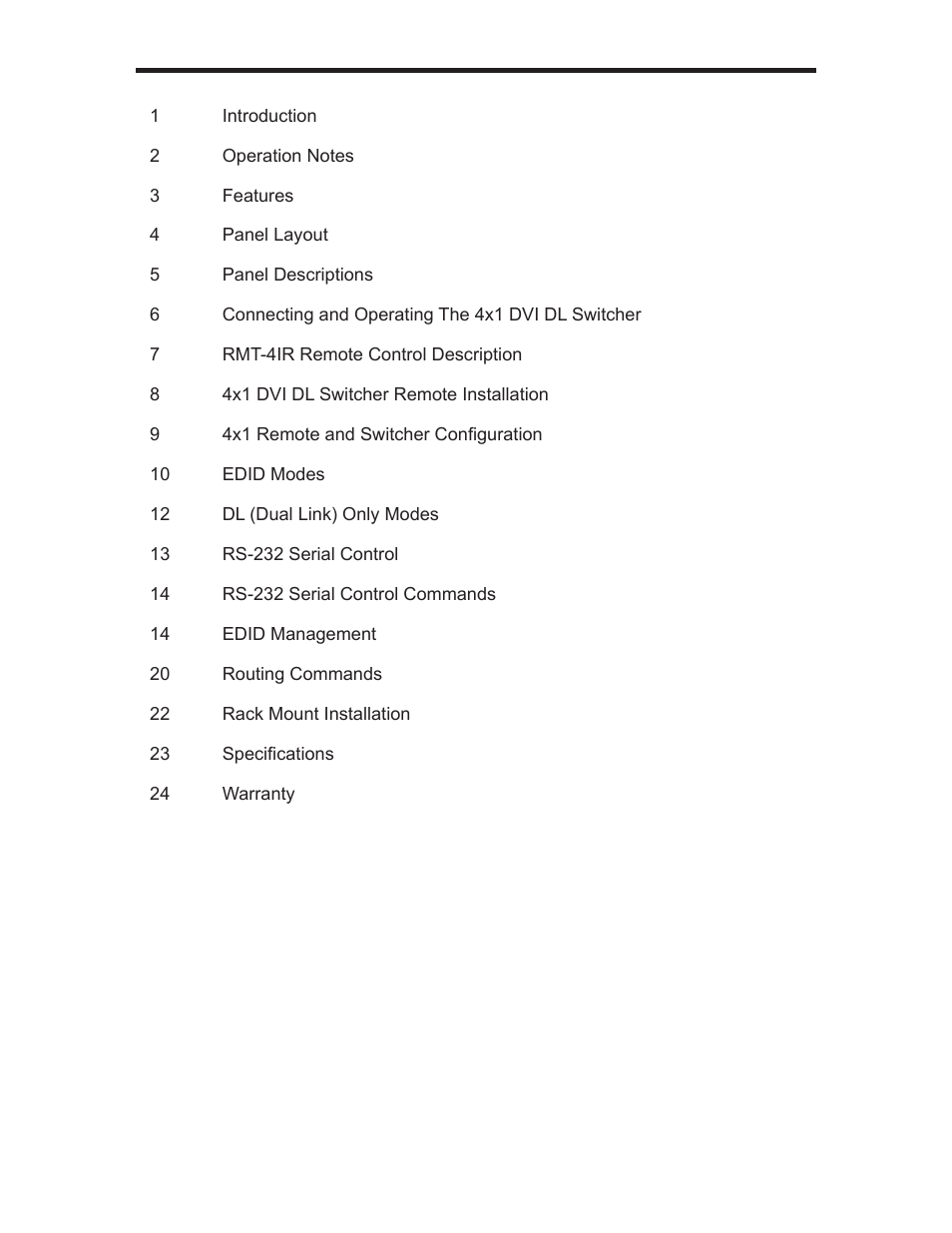 Gefen EXT-DVI-441DL User Manual | Page 3 / 31