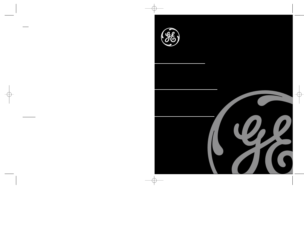 Service centers | GE 106658 User Manual | Page 16 / 16