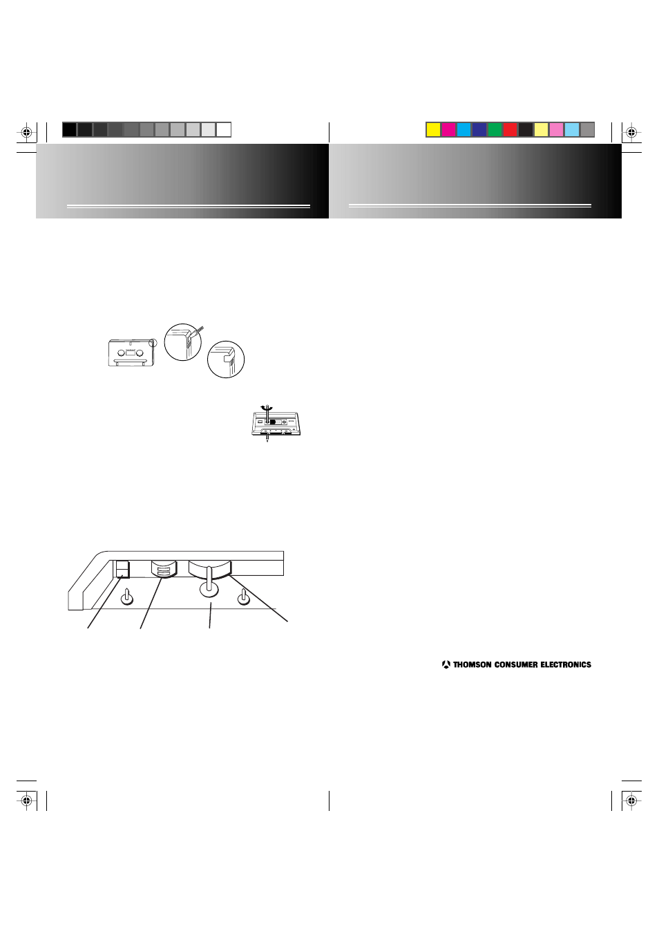 Care & maintenance limited warranty, Cleaning the tape heads, Tape erase | Erase protection, Quit slacking | GE 3-5375 User Manual | Page 5 / 5