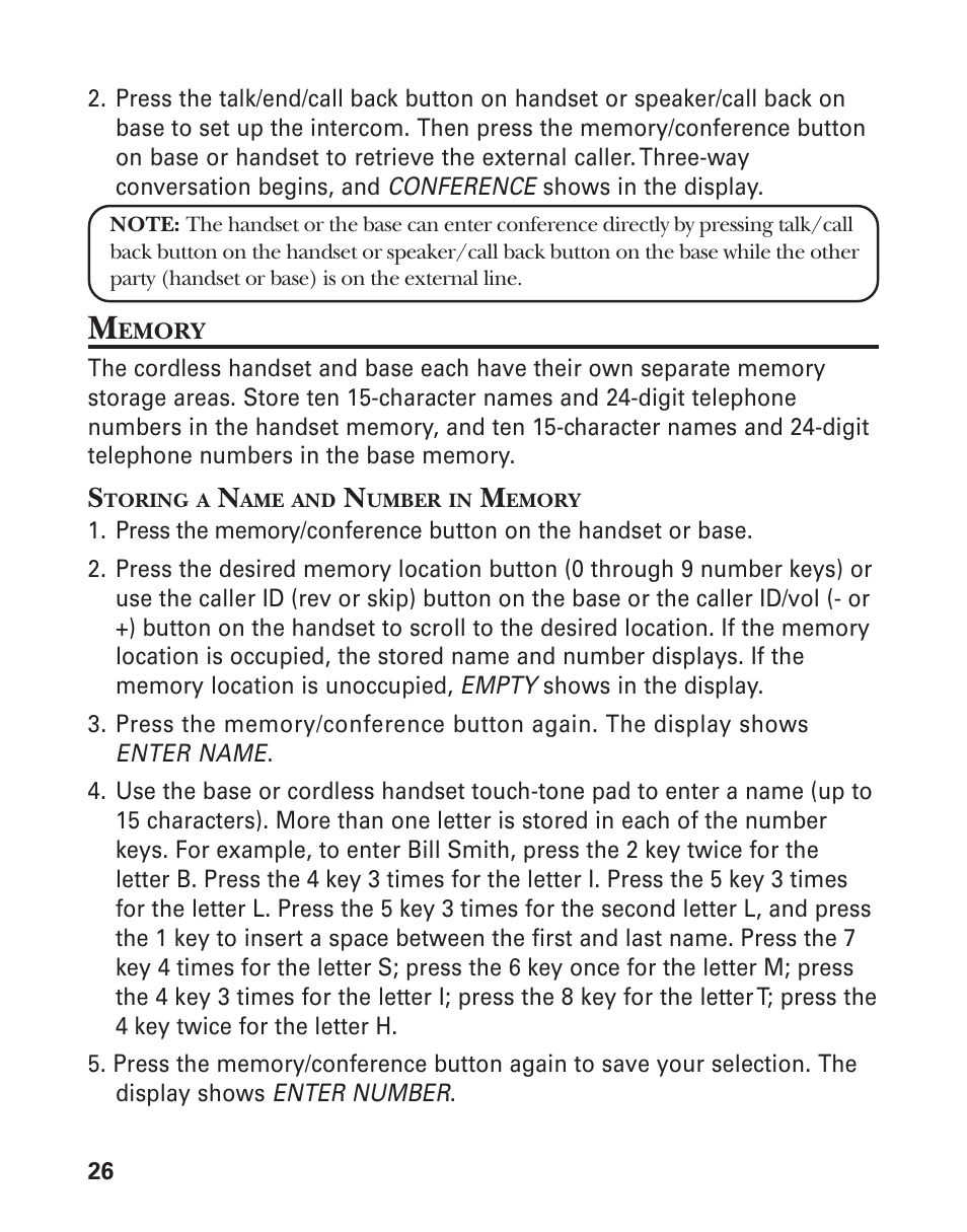 GE 25880 User Manual | Page 26 / 50